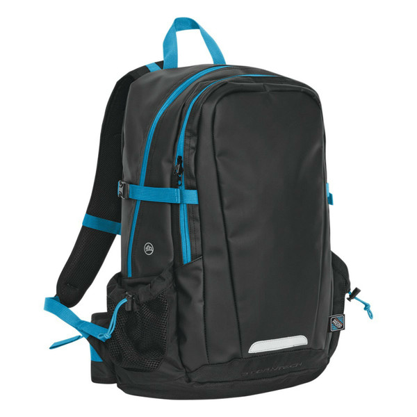 Stormtech Deluge Waterproof Computer Backpack - WBP-2 | Black.Methyl Blue