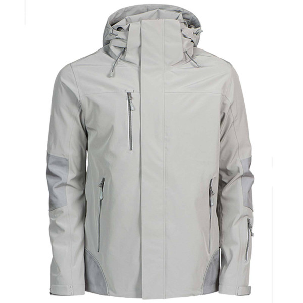 James Harvest Mens Outerwear Waterproof Shell Jacket - ISLAND BLOCK | Grey James Harvest Mens Outerwear Waterproof Shell Jacket - ISLAND BLOCK | Grey