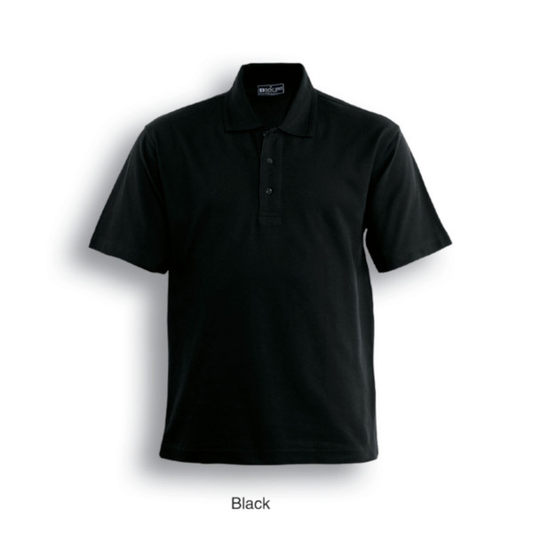 Adults Unisex Poly Cotton Basic Polo - CP812 | Black