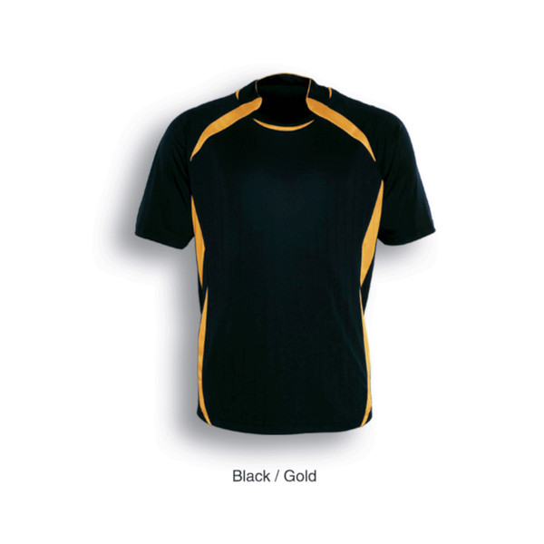 Kids Sports Soccer Jersey T-Shirt - CT0759 | Black.Gold
