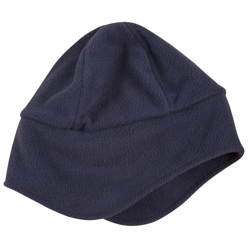 Adults Ear Cover Polar Fleece Beanie - CH44 | Fluoro Navy
