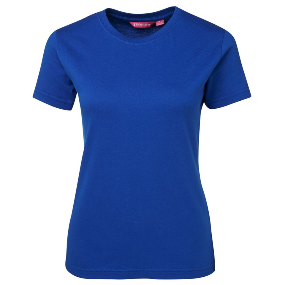 Ladies Plain Fitted T-shirt - 1LHT | Royal