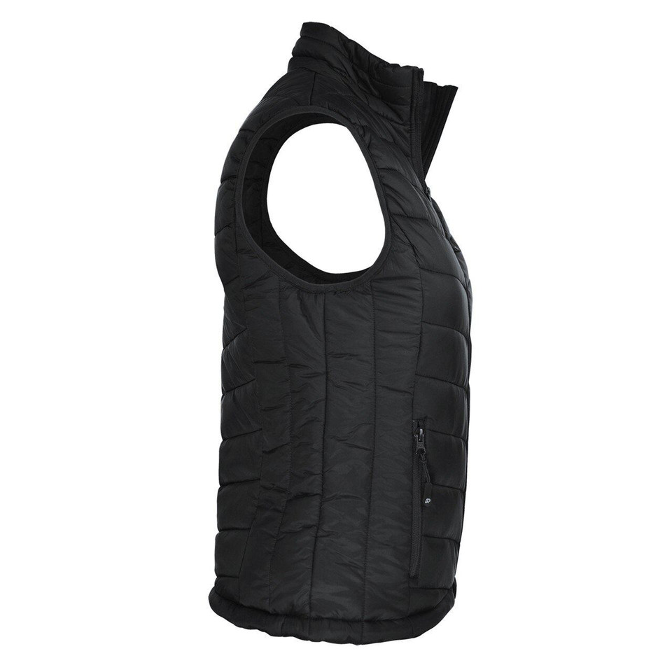 Aussie Pacific Ladies Plain Lightweight Padded Vests - Black Aussie Pacific Ladies Plain Lightweight Padded Vests - Black