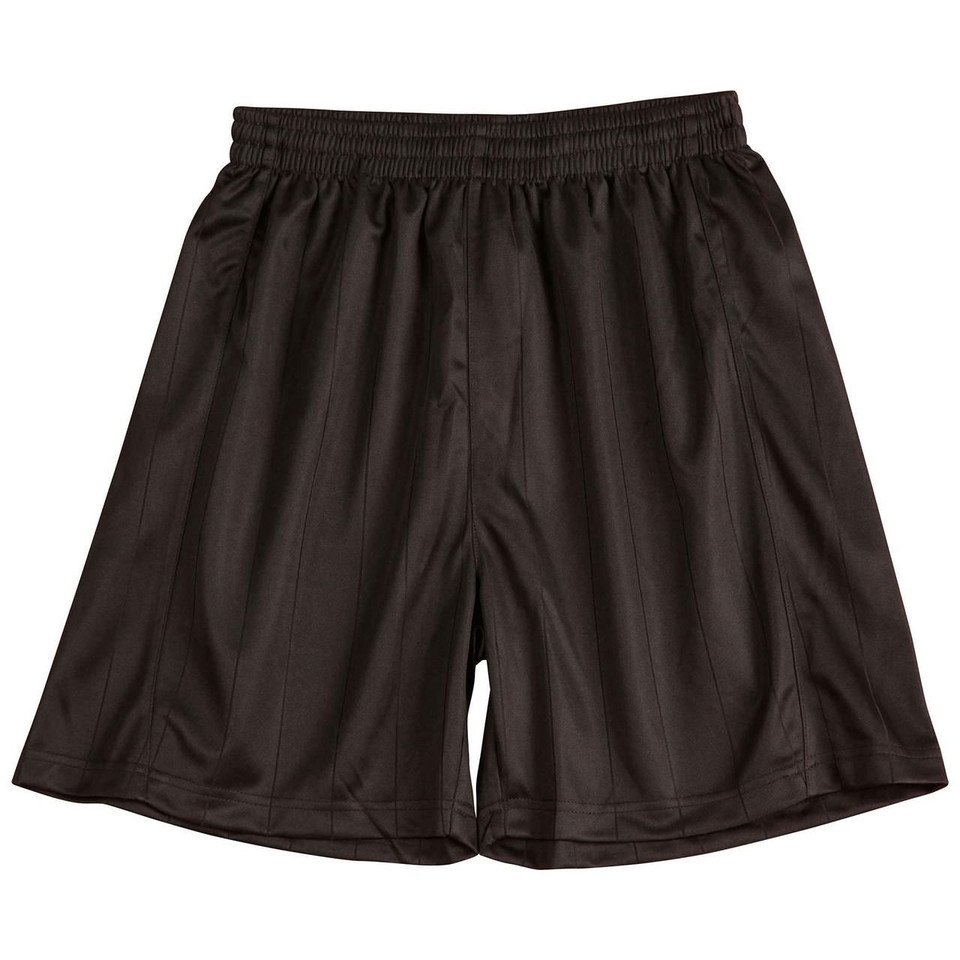 Children Youth CoolDry Polyester Jersey Soccer Shorts - SS25K | Black