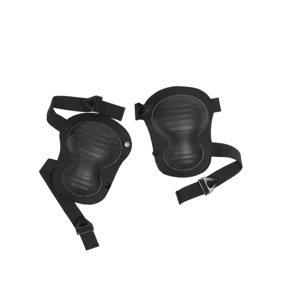 Plain Black Rhino Knee Pad - 9KPE 