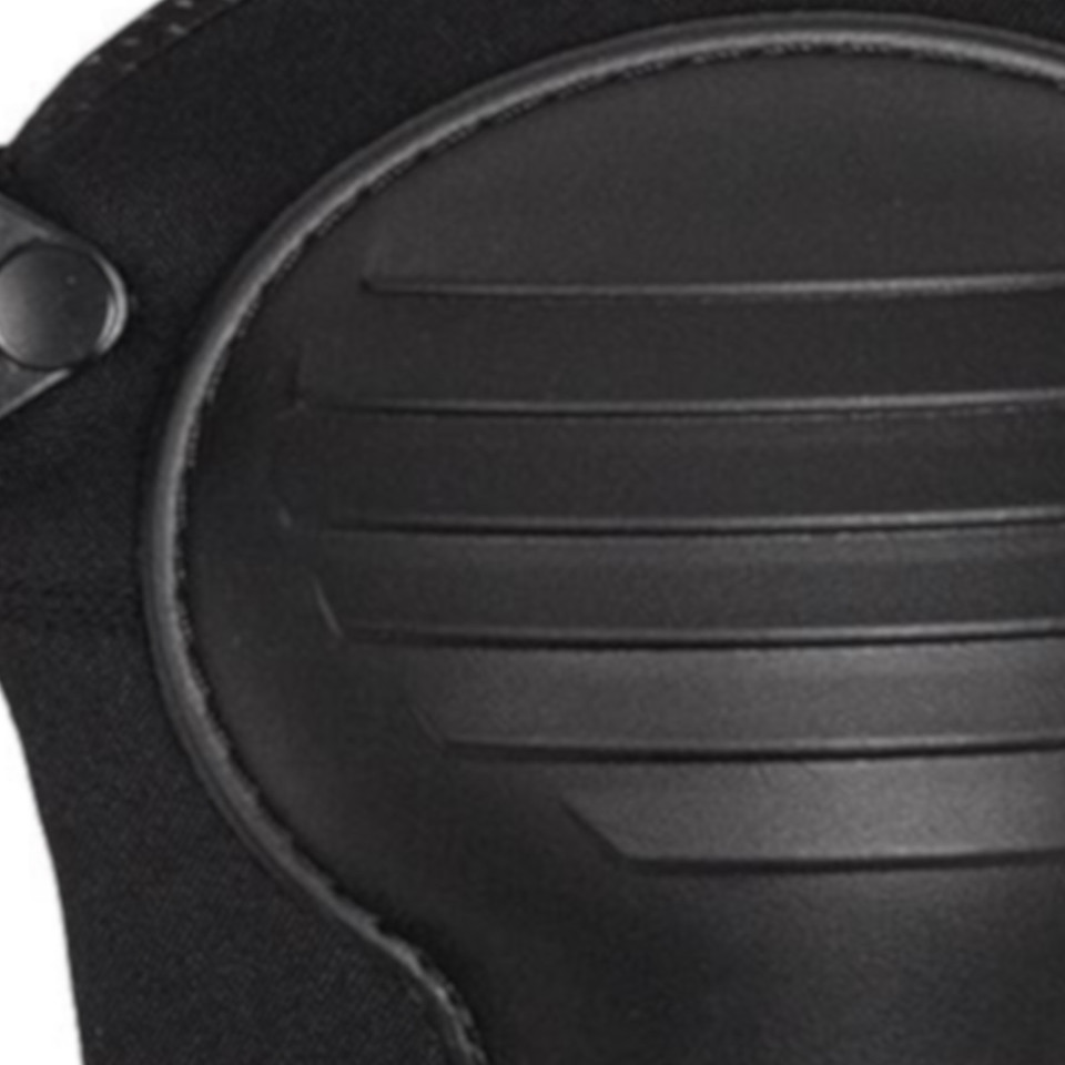 Plain Black Rhino Knee Pad - 9KPE 