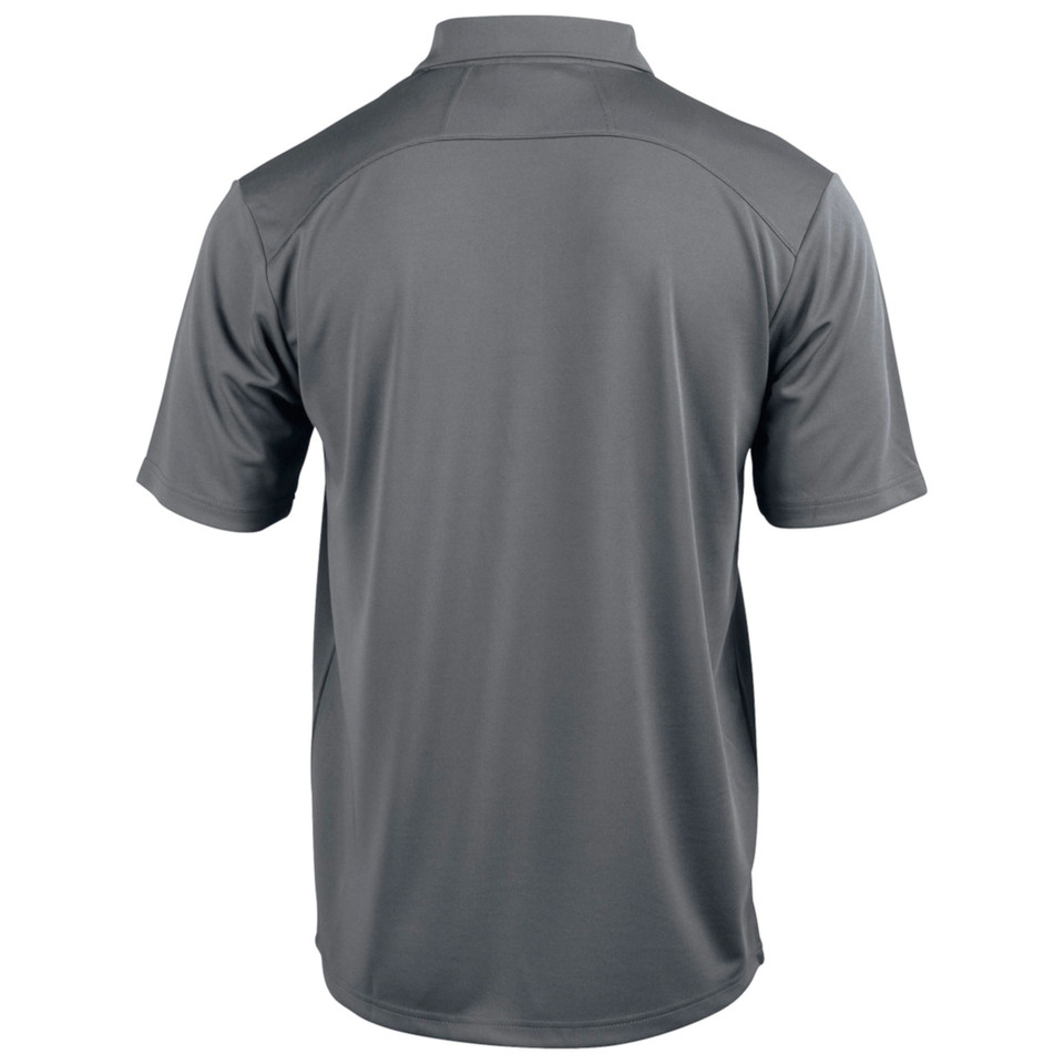 Mens Plain Bamboo Charcoal Short Sleeve Polo Shirt - PS59 | Back
