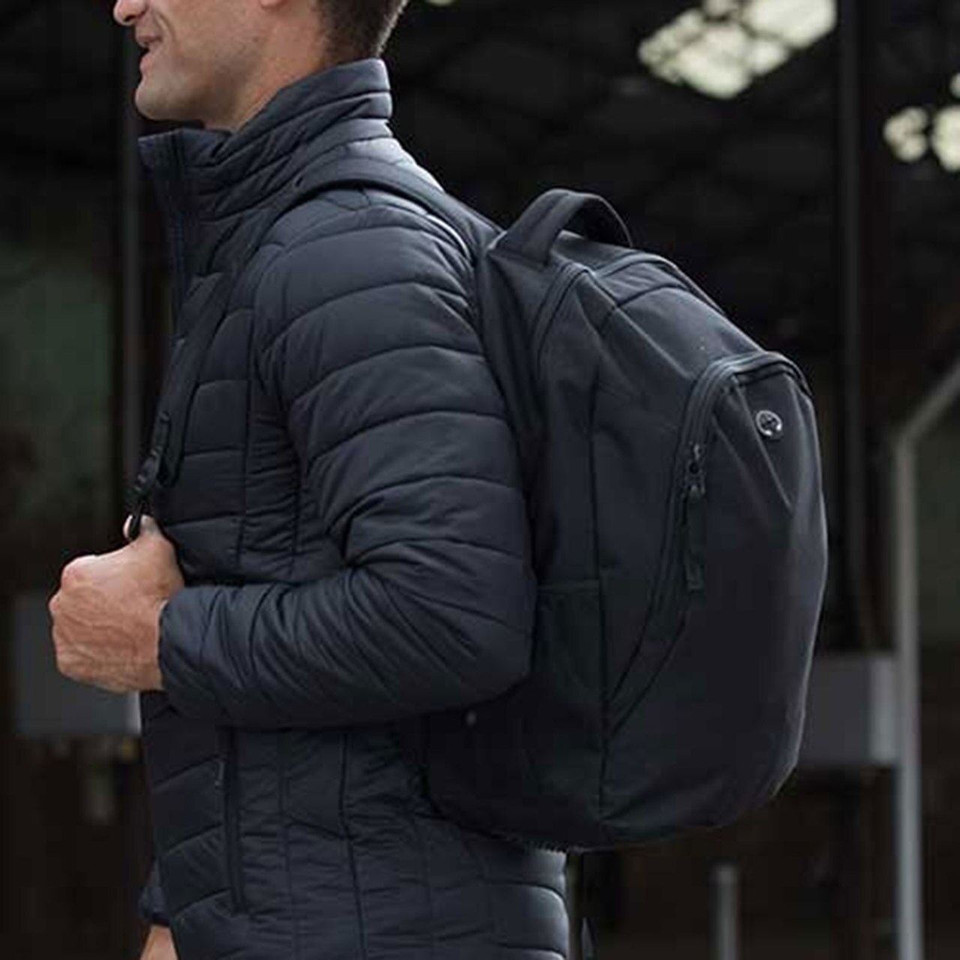 Plain Contrast Quality Sports Backpack - 4000