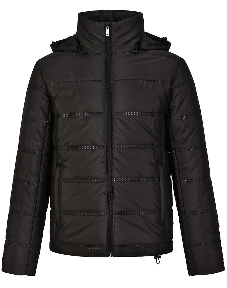 Unisex Sustainable Seamless Parka Puffer Jacket, lifestyle photo