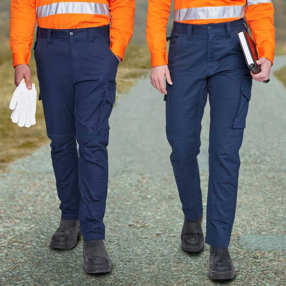 Unisex Cotton Stretch Ripstop Work Pants | Air Flow Vents