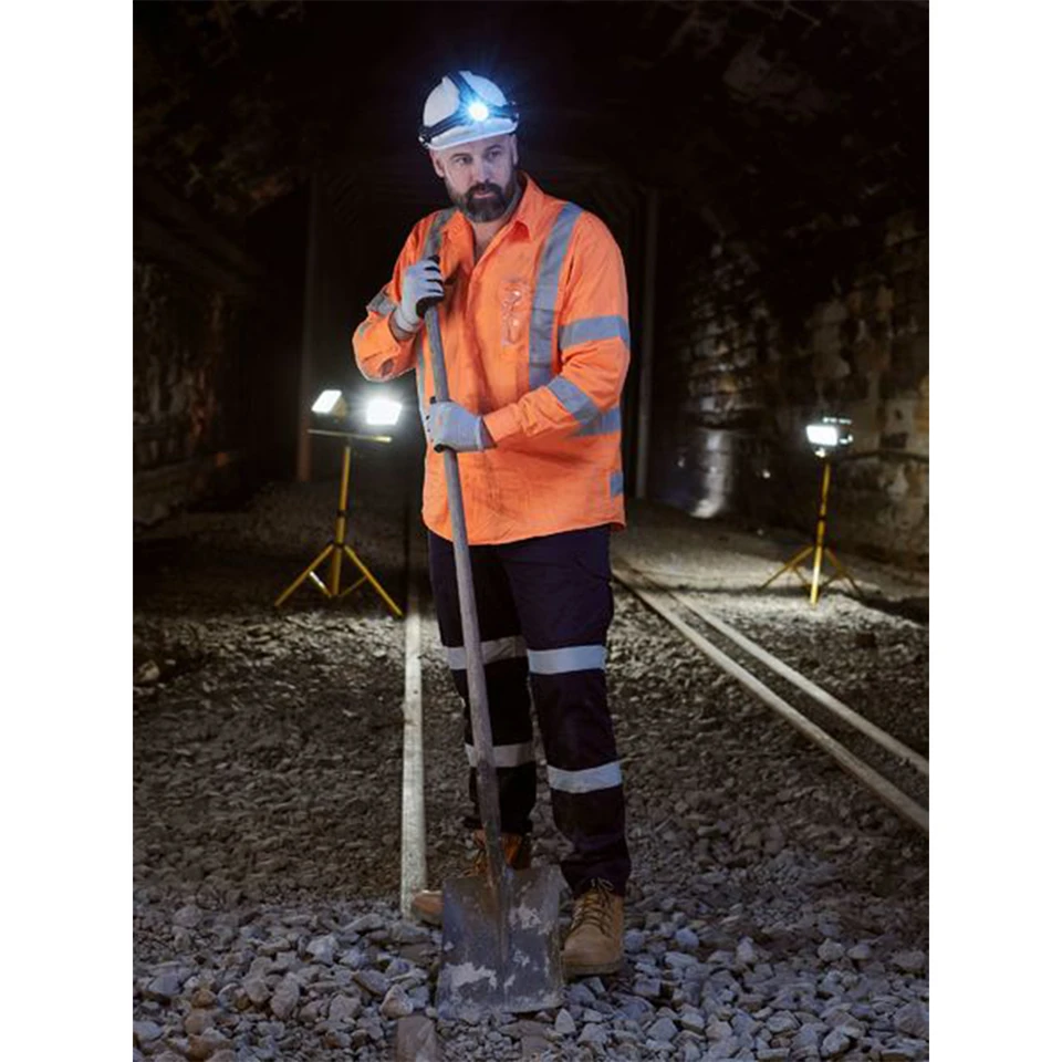 X Taped Biomotion Hi Vis Cool Lightweight Drill Shirt