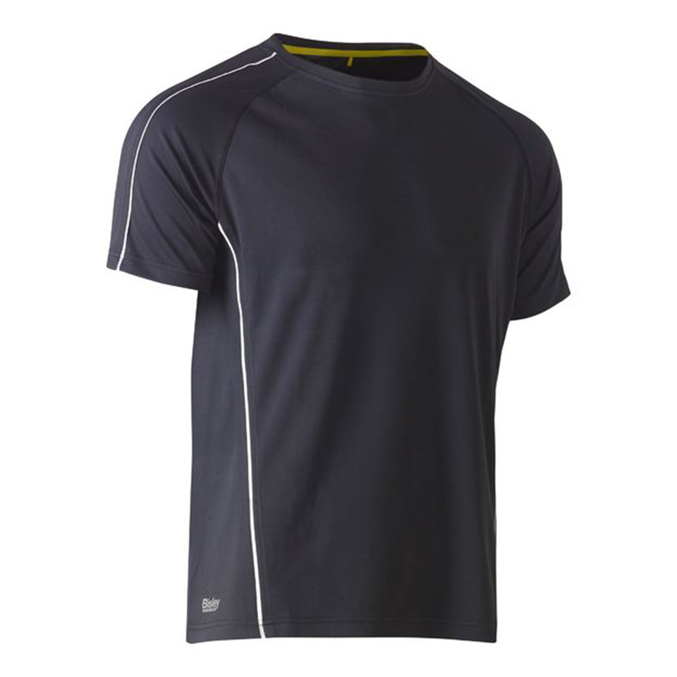 Bisley | Cool Mesh Tee | Reflective Piping