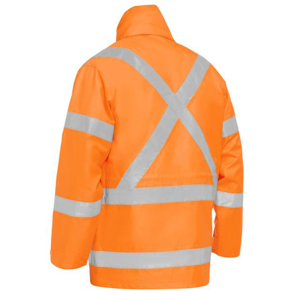 Bisley | Hi Vis X Taped 4 in 1 Rain Jacket