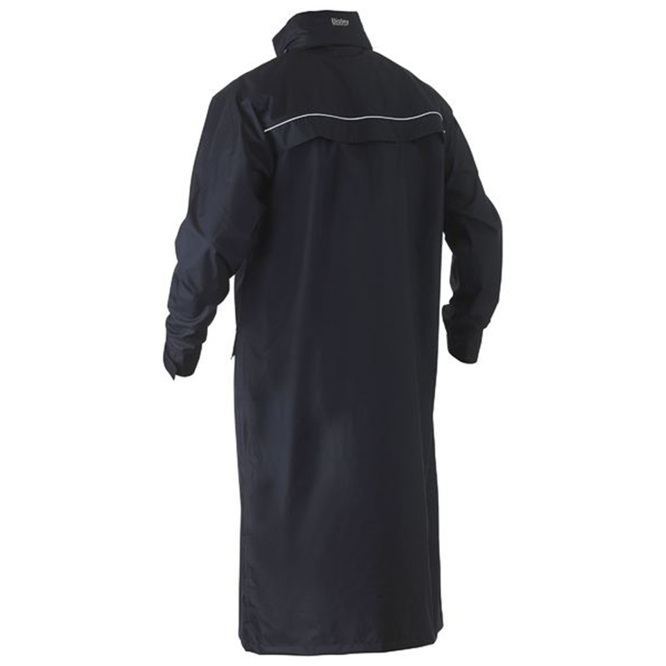 Bisley Waterproof Hooded Long Rain Coat