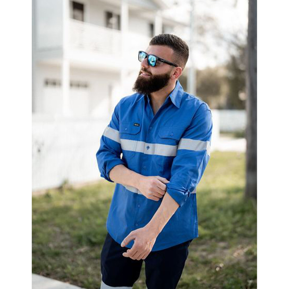 Bisley Taped Cool Lightweight Drill Shirt