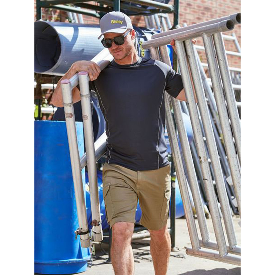 Industrial Stretch Cotton Drill Cargo Short