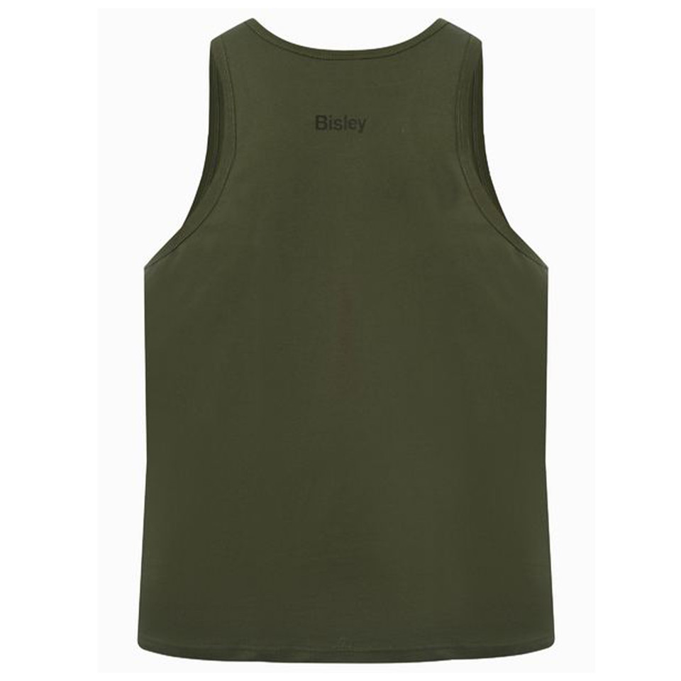 100% Cotton Jersey Print Singlet with Logo
