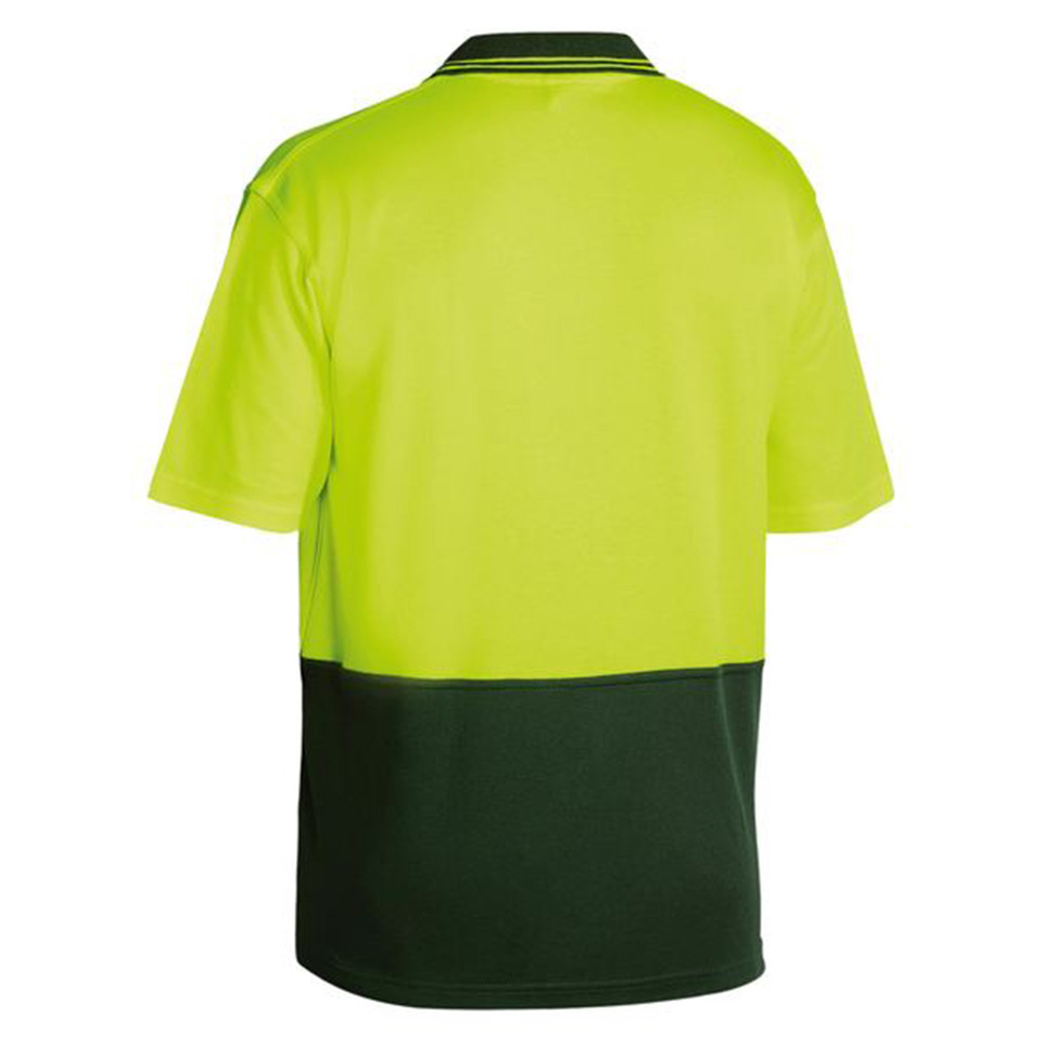 Bisley Hi Vis Short Sleeve Polo Shirt