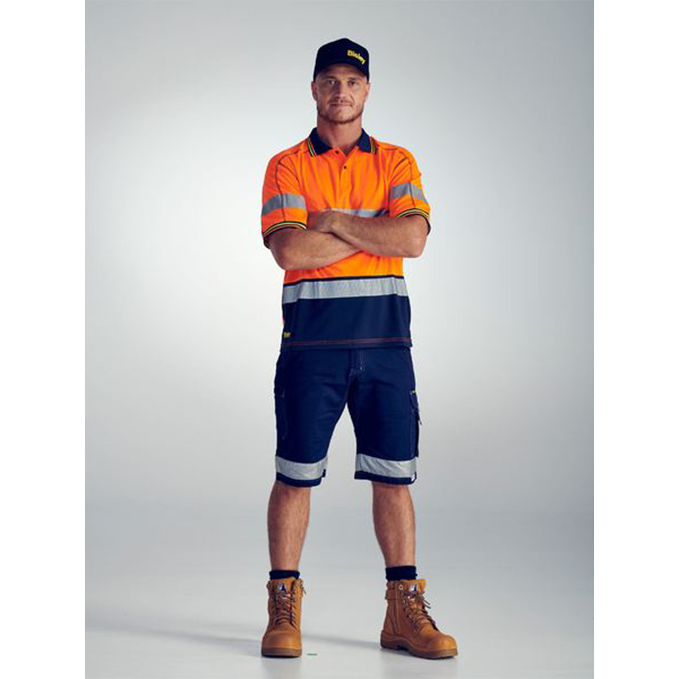 Adults Taped Cool Vented Lightweight Industrial Cargo Short