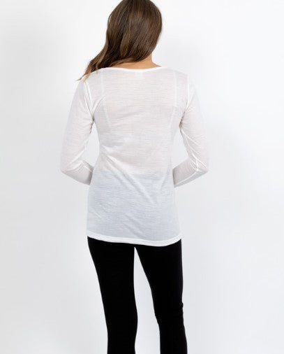 Ivory lifestyle/product image sourced from Baselayers supplier catalog