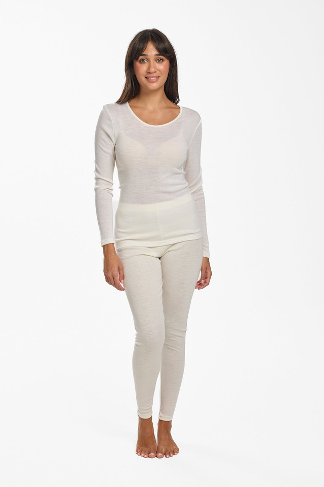 Ivory lifestyle/product image sourced from Baselayers supplier catalog