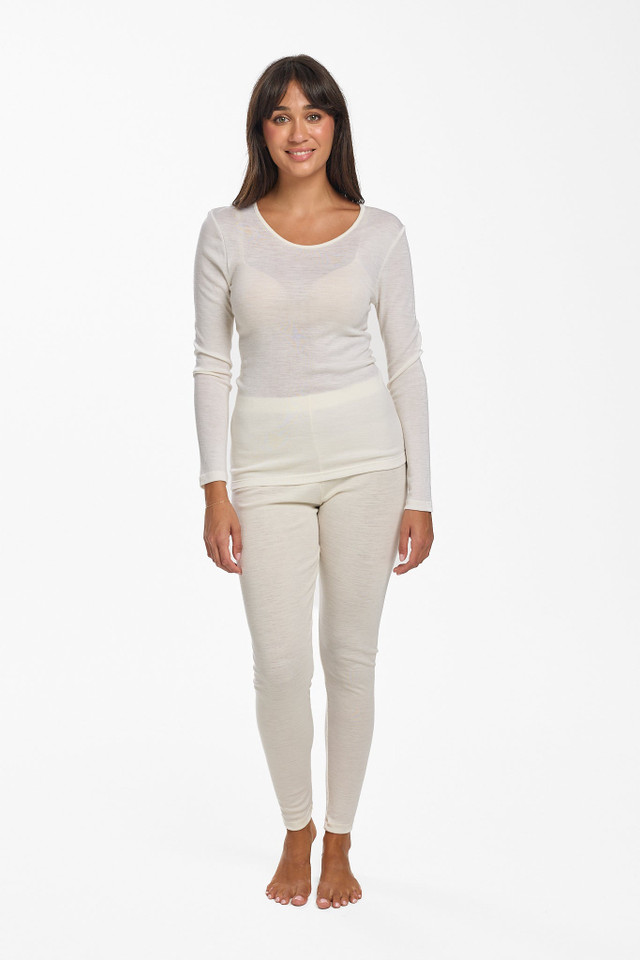 Ivory lifestyle/product image sourced from Baselayers supplier catalog