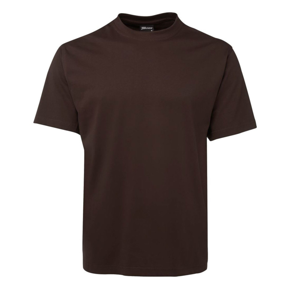 Adult 100% Cotton T-Shirt | Tee Shirt | S-5XL - Chocolate