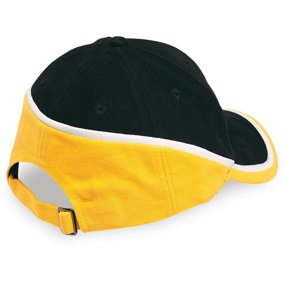 Adults 6 Panels Heavy Brushed Cotton Cap - 4026 - Back