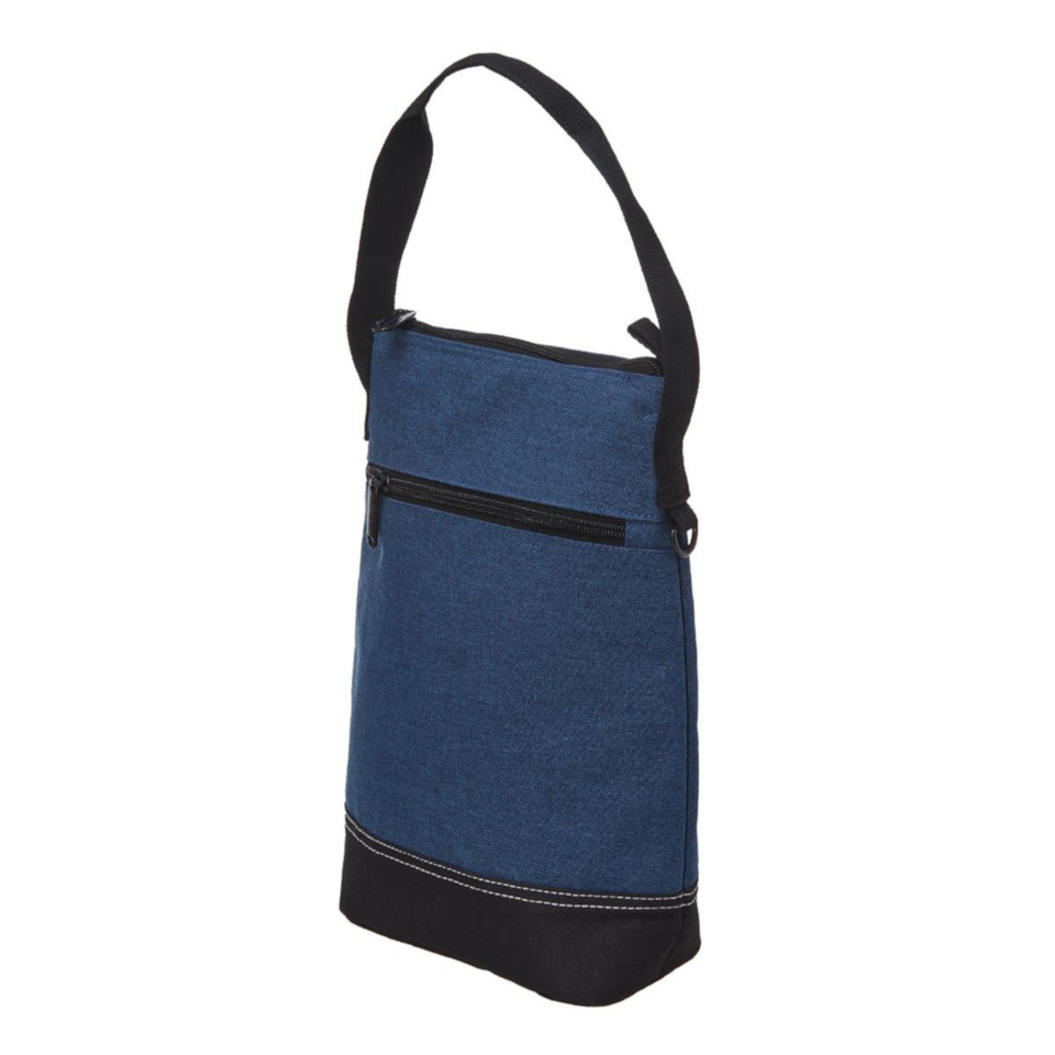 Tirano Two Bottle Wine Cooler with PEVA Lining - TR1420 | Monaco Blue