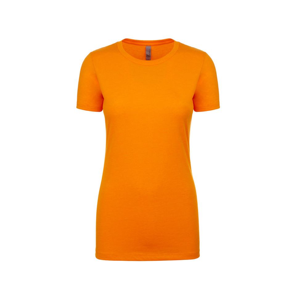 Next Level Ladies CVC Crew T-Shirt - NL6610 | Orange
