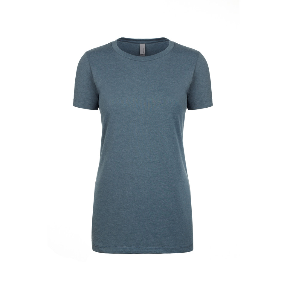 Next Level Ladies CVC Crew T-Shirt - NL6610 | Indigo