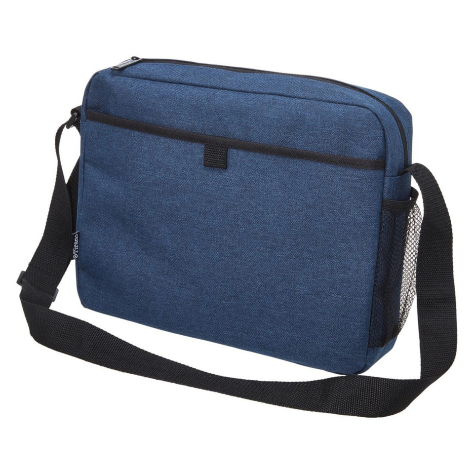 Plain Canvas-Like Laptop Satchel Bag - TR1466 | Monaco Blue