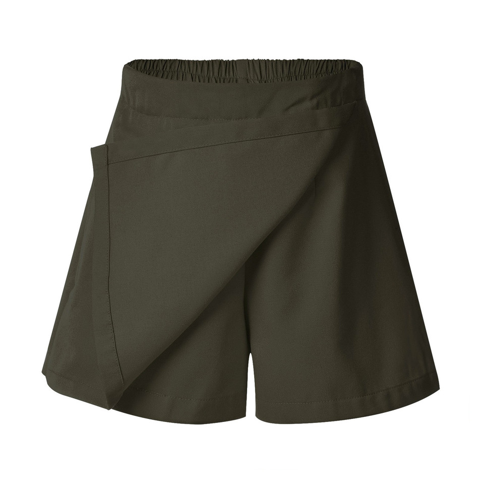 Girls Youth UPF Rated Gaberdine Skorts - G386SK | Grey