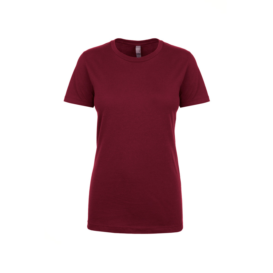 Next Level Ladies Boyfriend T-Shirt - NL3900 | Maroon