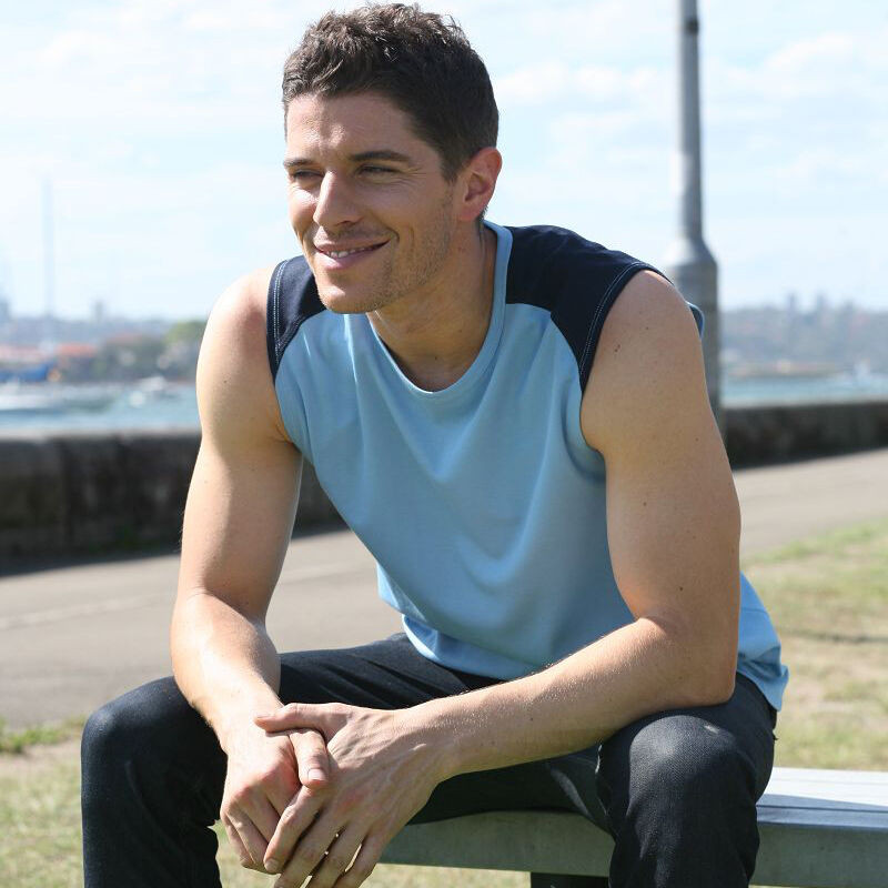 Mens Sleeveless Tank Gym Top - CT0918