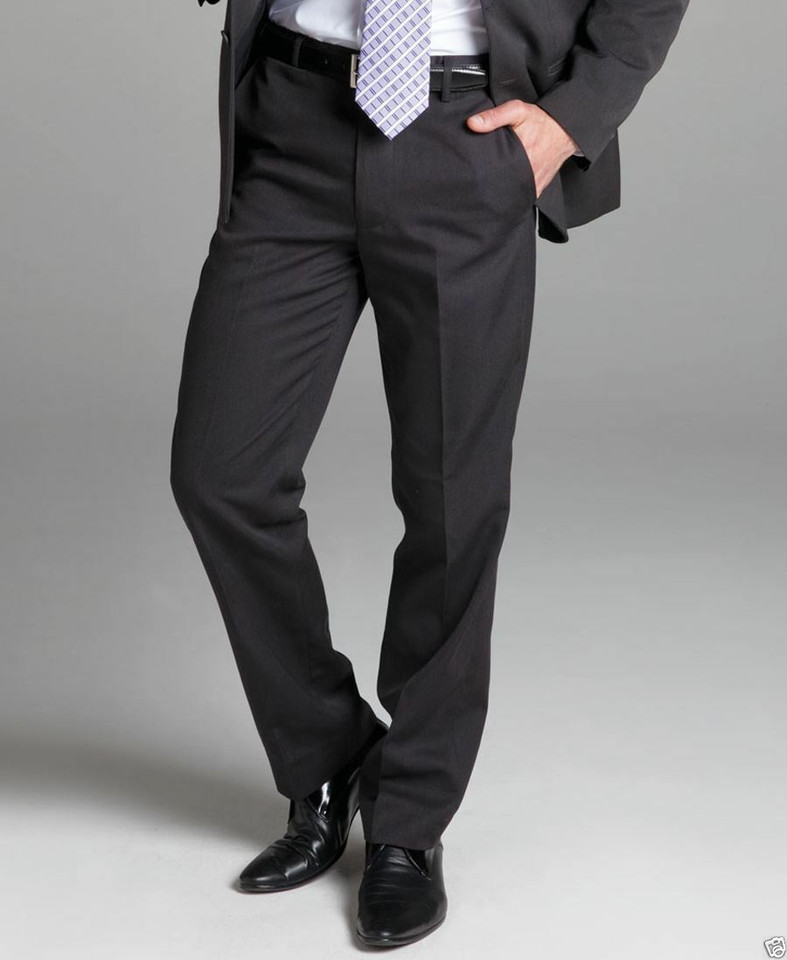 Mens Corporate Business Trousers Pant Work - 4MCT | Black