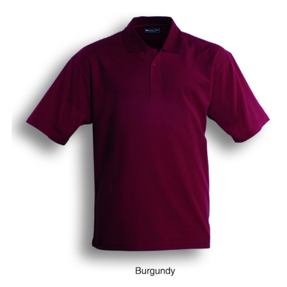 Adults Unisex Poly Cotton Basic Polo - CP812 | Burgundy
