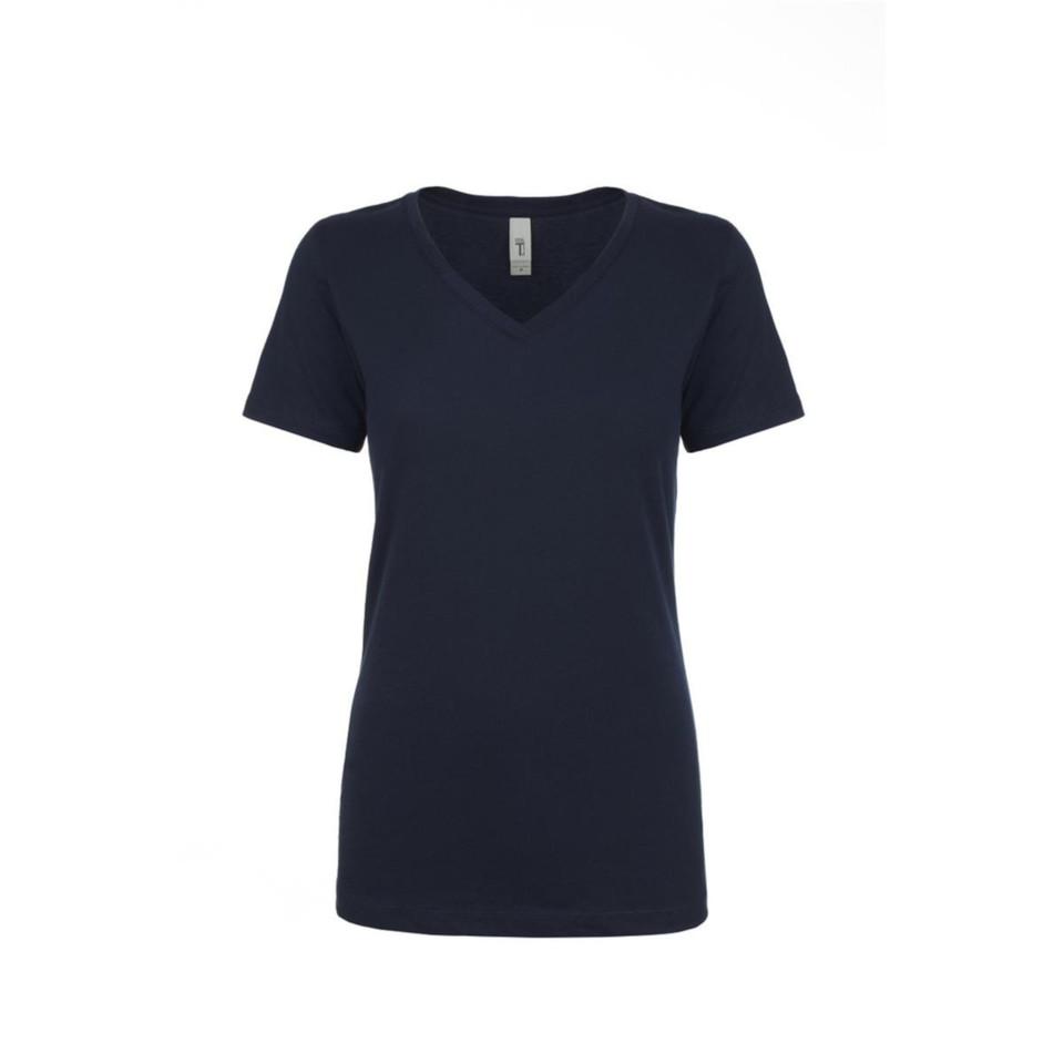 Next Level Womens Ideal V-Neck T-Shirt - NL1540 | Mid Navy