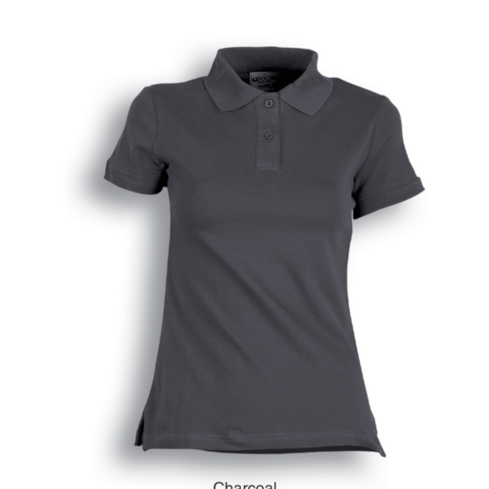Women Casual Basic Polo Shirt - CP0756 | Charcoal