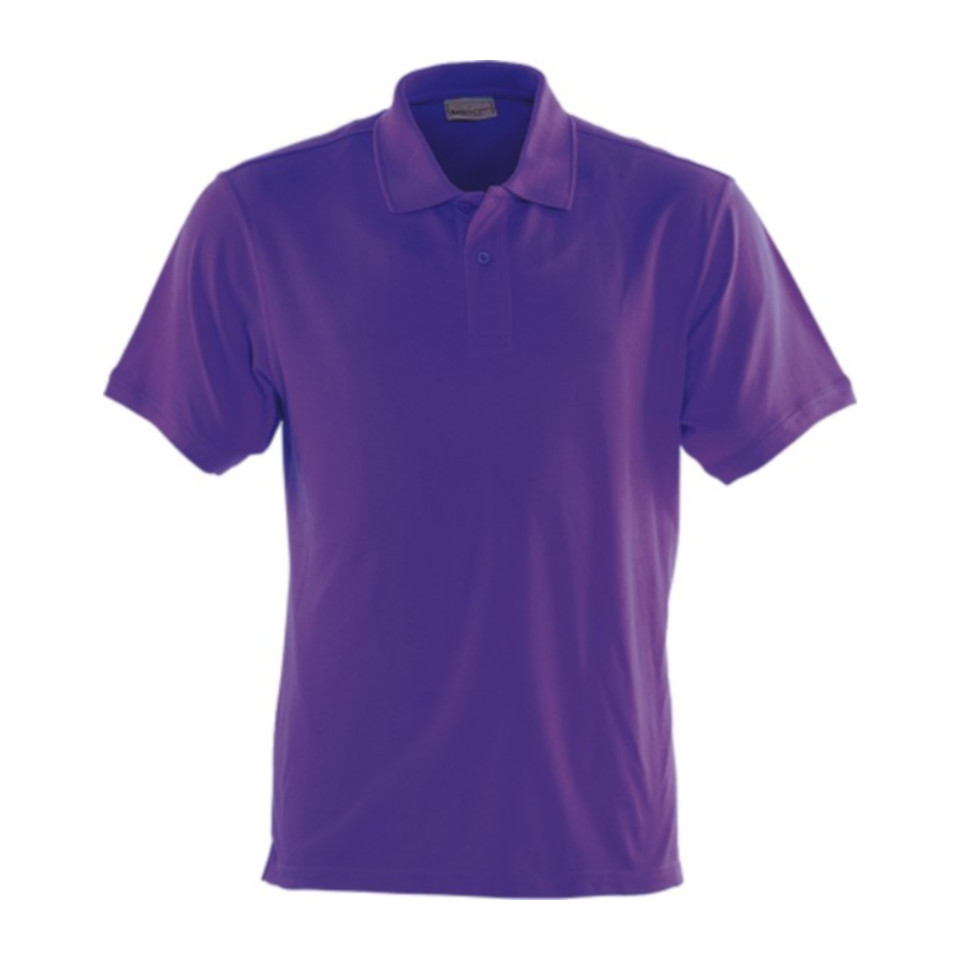 Mens Casual Semi-Fitted Polo Shirt - CP0901 | Purple