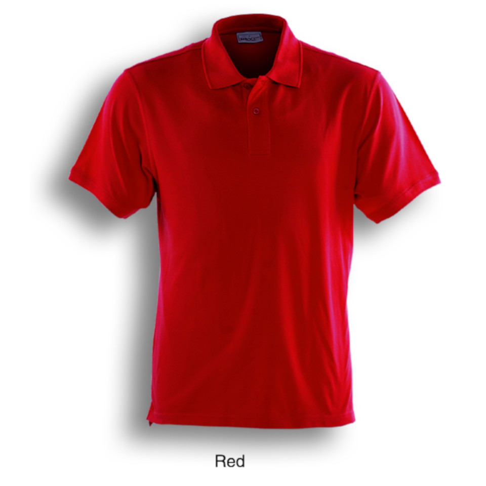 Mens Casual Semi-Fitted Polo Shirt - CP0901 | Red
