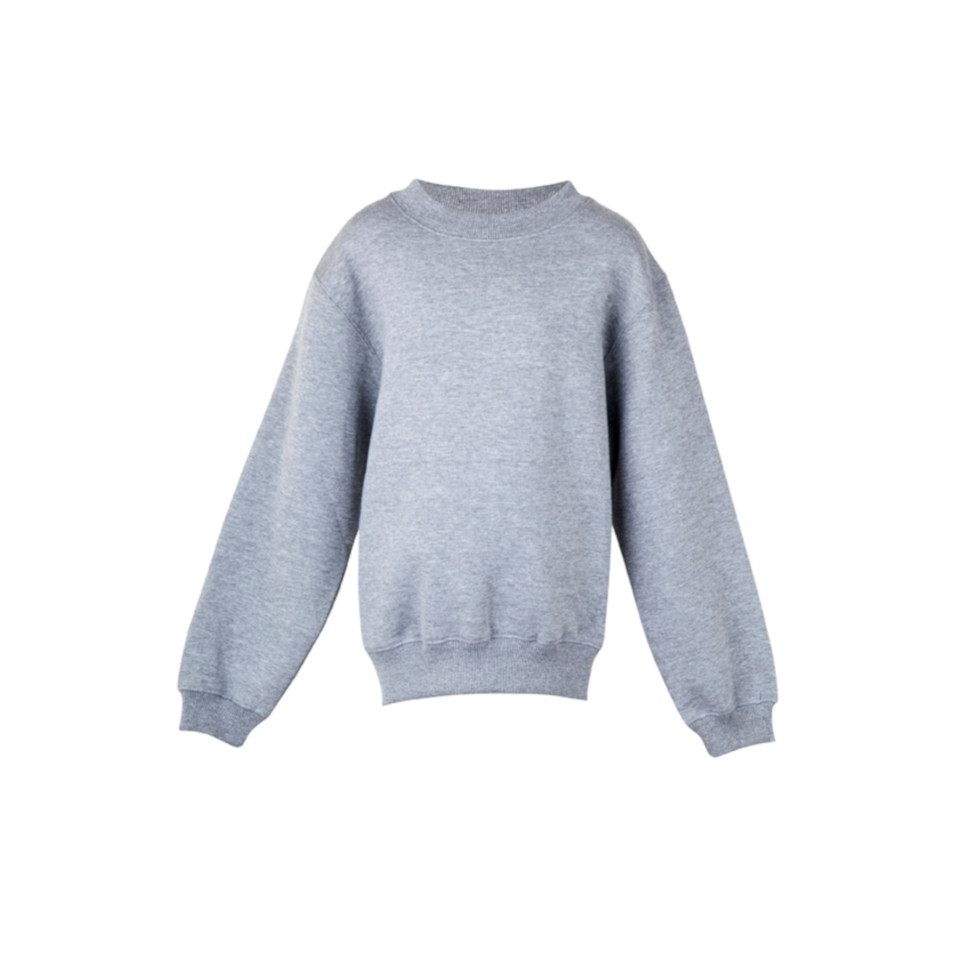 Kids Crew Neck Sloppy Joes - F700KS | Grey Marl