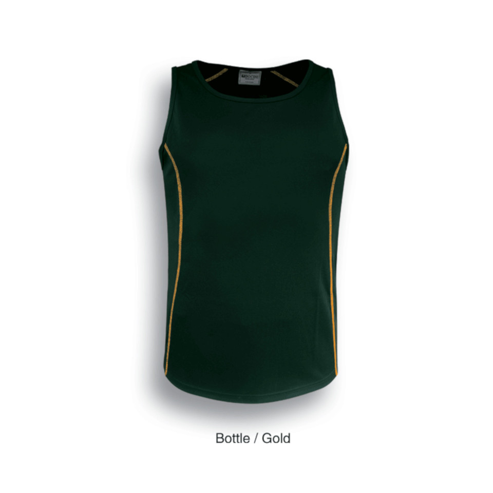 Mens Breezeway Polyester Singlet Breezeway Polyester - CT0926 | Bottle.Gold