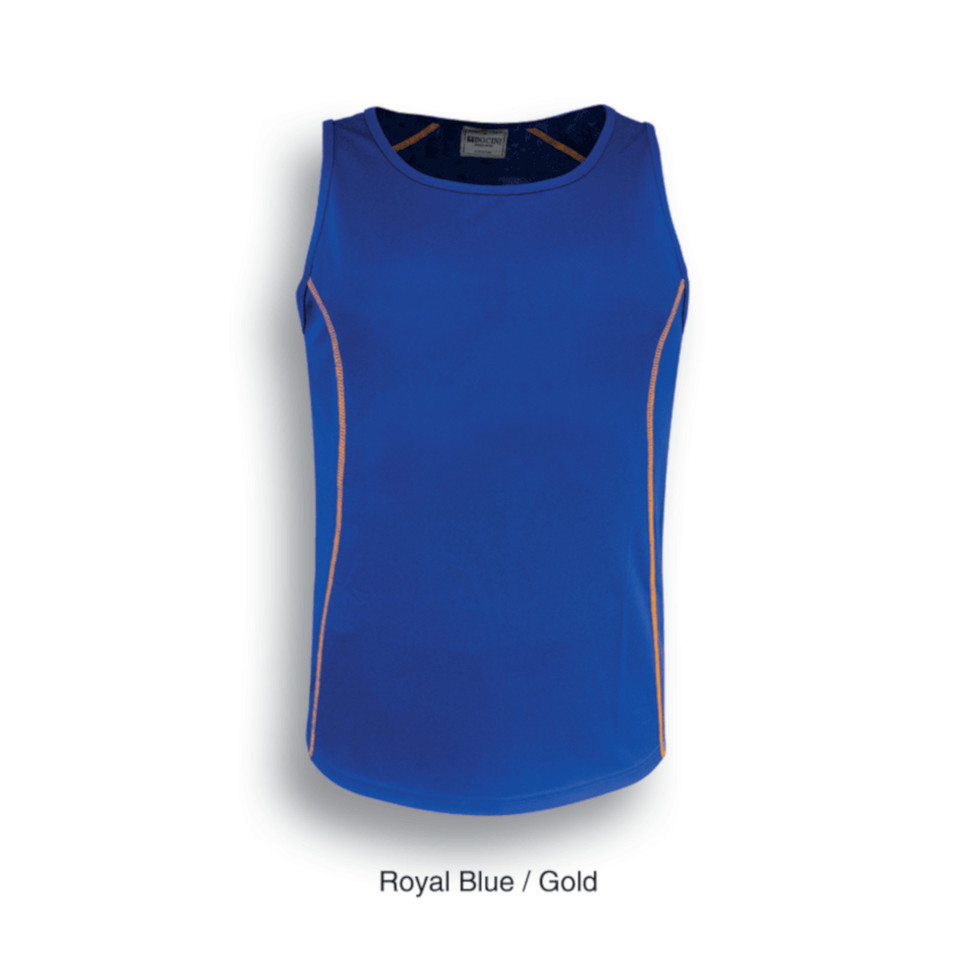 Mens Breezeway Polyester Singlet Breezeway Polyester - CT0926 | Royal.Gold