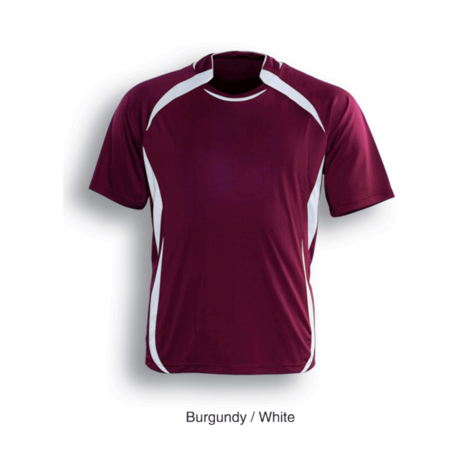 Adult Unisex Soccer Jersey Sports T-Shirt - CT0750 | Burgundy.White