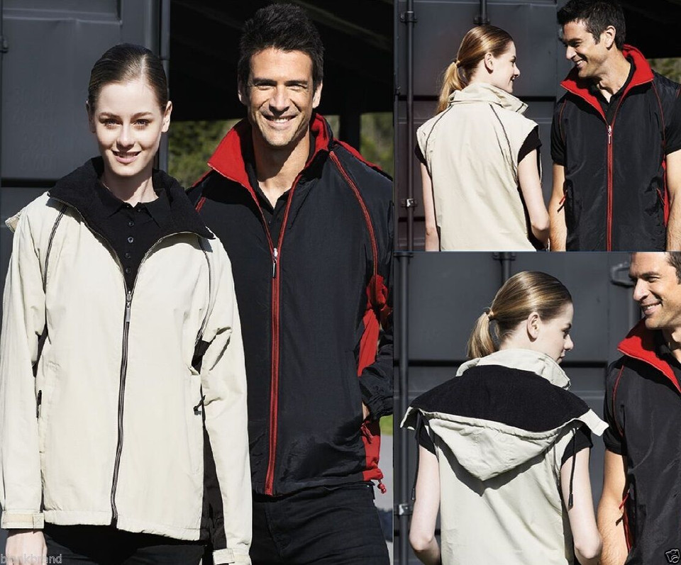 Adult 3-in-1 Reversible Showerproof Outerwear Jacket - CJ0315 Adult 3-in-1 Reversible Showerproof Outerwear Jacket - CJ0315