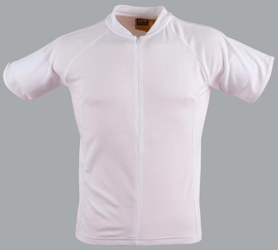 Short Sleeves Cycling Jersey Top - TS89 | White