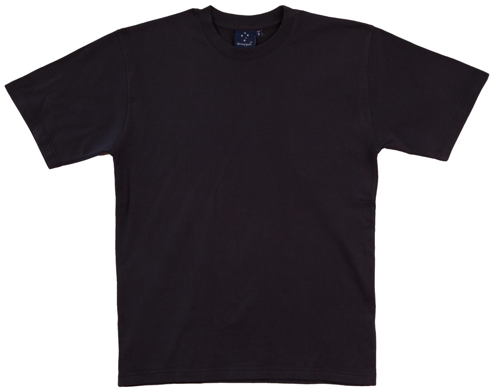 Kids Premium 100% Cotton Plain Crew Neck T-Shirt | Navy