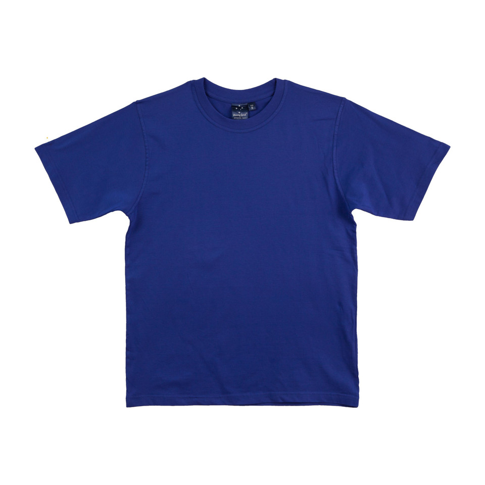 Adults Unisex Easy Fit Premium 100% Cotton Plain - TS01A | Royal