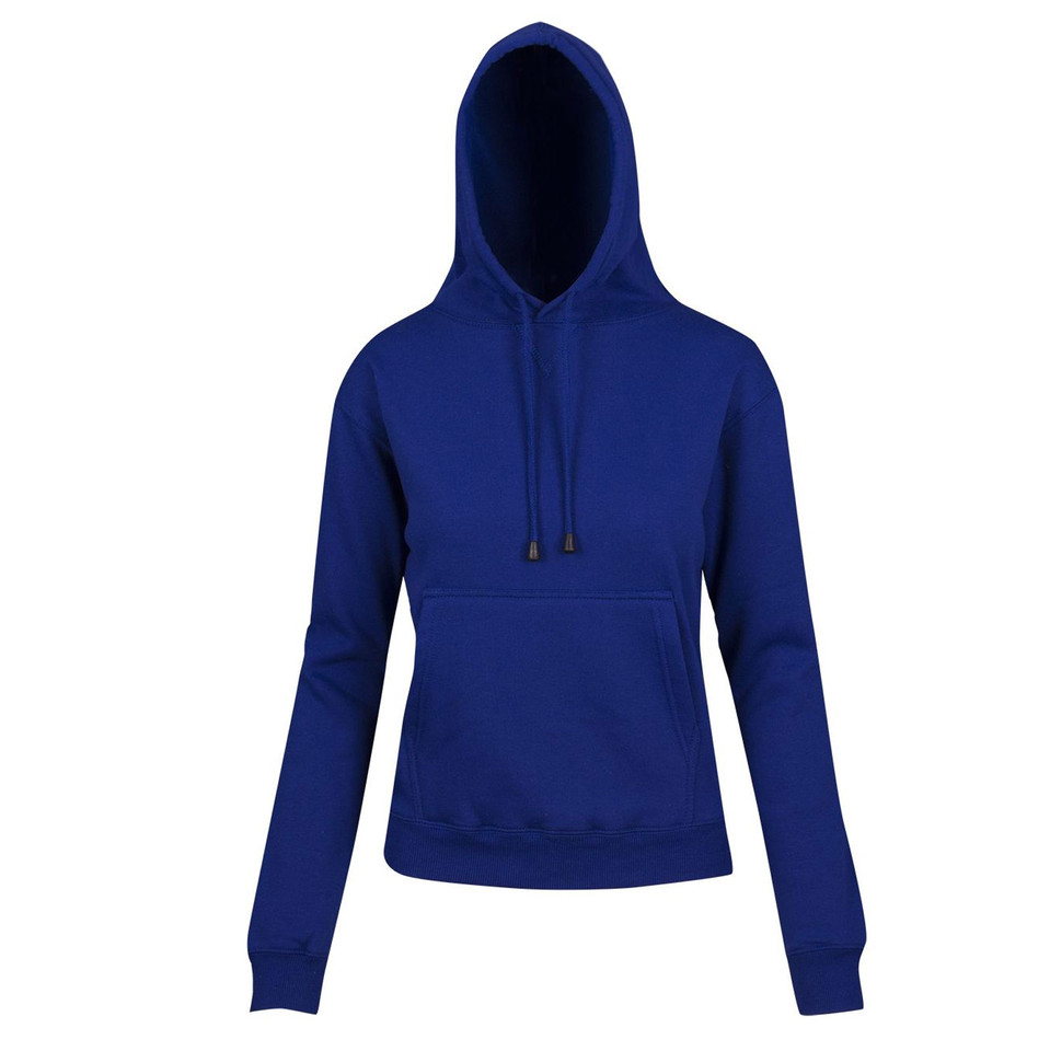 Ladies Kangaroo Style Fleecy Hoodies - TH22UN | Royal
